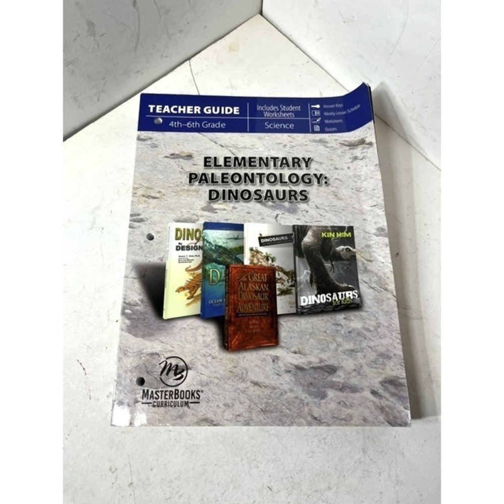 Elementary Paleontology: Dinosaurs (Teacher Guide) Science 4th - 6th Grade